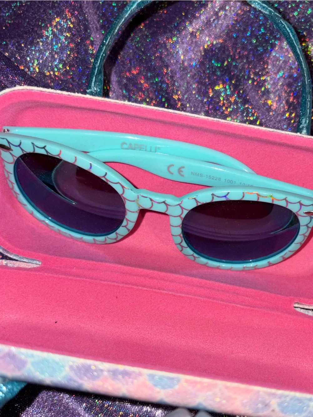 Girls Mermaid Capelli Sunglasses With Case